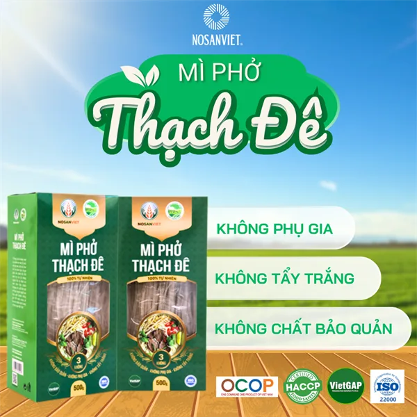 Mỳ phở Thạch Đê 500g (dạng hộp)